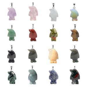 Colgante Decorativo con Forma de <span class=keywords><strong>Tortuga</strong></span> Pequeña de Piedras Preciosas Naturales, para Fabricación de Joyería DIY, Promoción del Fabricante - Product Image 1