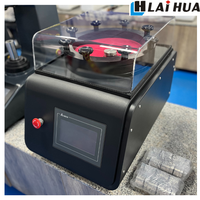 Machine de polissage vibratoire horizontale automatique avec papier abrasif de 300 mm de diamètre, fréquence de vibration ajustée automatiquement