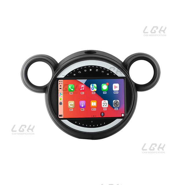 9 Inch Touch Screen FM RDS Android Radio GPS Navigation WiFi 2 Din Car Stereo Avto Player for BMW Mini 2011-2014 Autos New