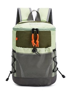 Casual Outdoor Fashion Geometric Pattern Zipper Closure Waterproof Polyester Large Capacity Export Unisex Travel Sports <b>Backpack</b> - Product Image 5