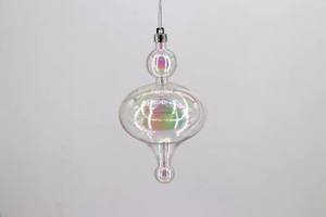 Modische Quecksilber-Klarglas-PET hängende Ball-Ornamente ungewöhnliche Weihnachtsbaum-Dekoration für den Ramadan - Product Image 6