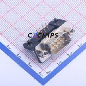 D-DMRC09PM-E001 D-Sub/VGA Connector Through hole Component (THT) Connector - Product Image 1