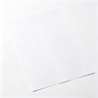 Étiquettes d'adresse de retour personnalisées Haoxuan, papier thermique, autocollants adhésifs amovibles pour les applications d'expédition de colis