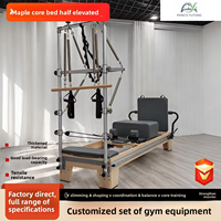Reformer Pilates complet en érable avec demi-tour pour la vente en gros et la distribution