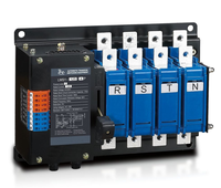 Saklar Transfer Otomatis (ATS) JZH5/C Kelas PC 63A/125A 2P/4P untuk Catu Daya Ganda dengan AC230V/AC400V