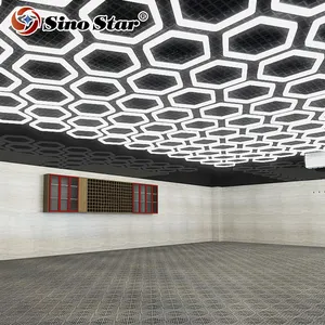 STC503 Sino Star car wash and car showroom design led linear light aluminium housing led workshop lamp