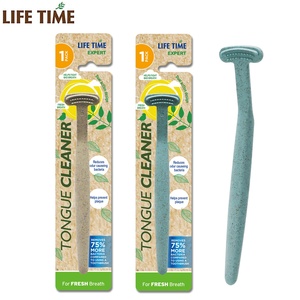 Hữu cơ sinh thái thân thiện nhựa lưỡi Cleaner tùy chỉnh nhãn hiệu riêng rơm lúa mì lưỡi <span class=keywords><strong>scraper</strong></span> - Product Image 2