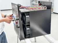 Banc de charge AC 20 kW 415 V à montage en rack, résistance à charge refroidie par liquide pour les tests de centres de données