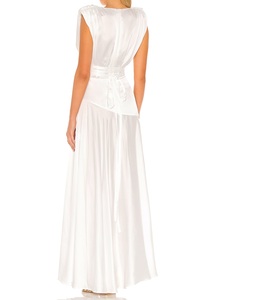 Estate <span class=keywords><strong>Da</strong></span> <span class=keywords><strong>Sposa</strong></span> Profondo Scollo A V Senza Maniche Lungo <span class=keywords><strong>Midi</strong></span> <span class=keywords><strong>Abito</strong></span> <span class=keywords><strong>Da</strong></span> <span class=keywords><strong>Sposa</strong></span> Spiaggia Del Vestito <span class=keywords><strong>Da</strong></span> Sera Abiti <span class=keywords><strong>Da</strong></span> <span class=keywords><strong>Sposa</strong></span> <span class=keywords><strong>Abito</strong></span> <span class=keywords><strong>Da</strong></span> <span class=keywords><strong>Sposa</strong></span> - Product Image 3