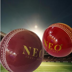 Five-Layer Red Cricket <b>Ball</b> 145-148g <b>Weight</b> 2-Piece Construction Size for Men/Women/Youth & All Skill Levels - Product Image 2