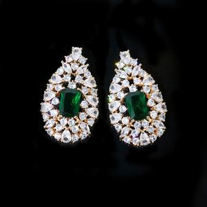 HIBRIDE, conjuntos de joyería de lujo de 2 uds para mujer, boda, circonita cúbica AAA completa, cristal de Dubái, joyería nupcial, accesorios de fiesta, - Product Image 5