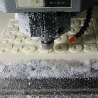 Prototypes en plastique ABS de petite taille, fraisés et polis par CNC, rapides et économiques, pour présentation esthétique, de bonne qualité