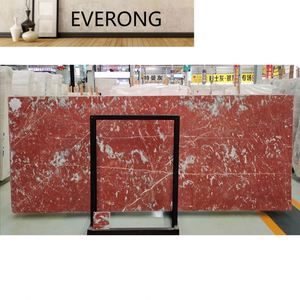 Azulejo de Piedra de Italia Rojo Blanco Crema Rosa <span class=keywords><strong>Alicante</strong></span> Verona, Azulejo de Piso Burdeos Pulido, Mármol Rosa Té y Rosa - Product Image 6