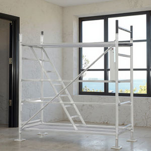 <span class=keywords><strong>Andamios</strong></span> <span class=keywords><strong>de</strong></span> acero <span class=keywords><strong>de</strong></span> <span class=keywords><strong>aluminio</strong></span> universales modernos, marco ligero galvanizado en caliente para demolición <span class=keywords><strong>de</strong></span> construcción para pequeños hoteles domésticos - Product Image 1
