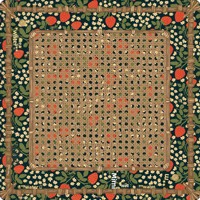 Tapis de table de mahjong en boue de diatomée américaine transfrontalière, imprimé Mandala et Œil du Diable, antidérapant et résistant aux taches