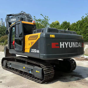 A Used Second-hand Excavator <b>Earth</b>-<b>moving</b> <b>Machinery</b> HYUNDAI 220-9S for Sale - Product Image 1