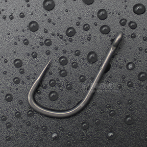 Hameçon de pêche à la carpe STRAIGHT <span class=keywords><strong>POINT</strong></span> X en acier allié avec revêtement PTFE Super Slide Bard - Product Image 2