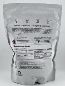 Tiktok superventas péptidos de colágeno múltiples tipo I II III V X sin sabor con biotina vitamina C ácido hialurónico - Product Image 2