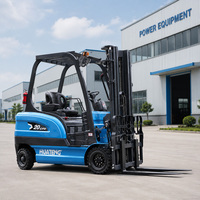 Chariot élévateur électrique contrepoids 2 tonnes (2000 kg) à batterie lithium à charge rapide pour usage industriel – Offre Spéciale