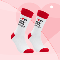 Chaussettes habillées respirantes en tricot pour femme, à motif numérique, pour l'automne, avec humorisme sur le thème des infirmières, des enseignants et de Noël, idéales comme cadeaux de remerciement.
