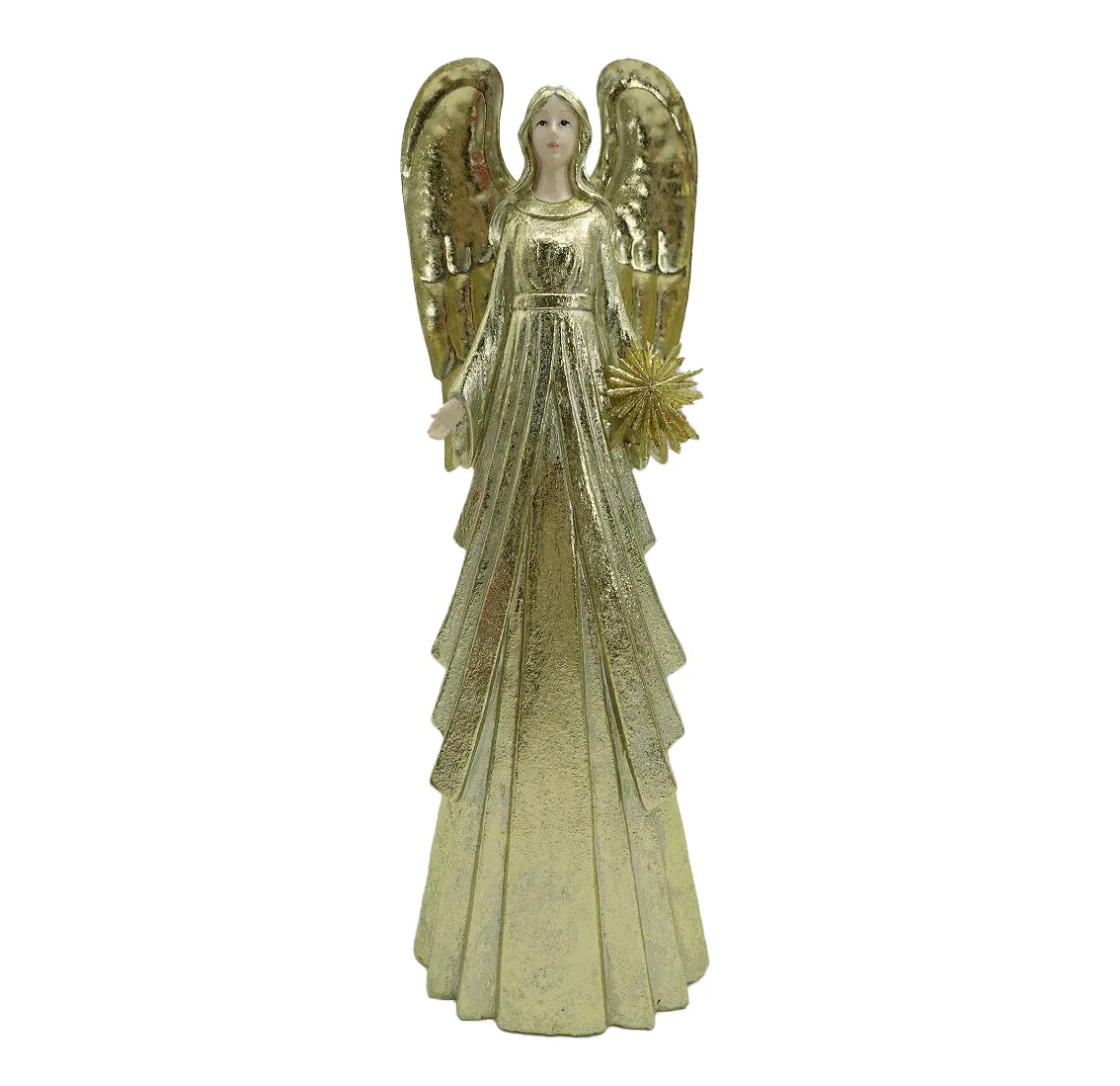 Top Grace Resina Anjo Figurinhas para As Mulheres Mom Presentes Decoração de Casa Rezando Memorial Estátua do Anjo com Grandes Asas