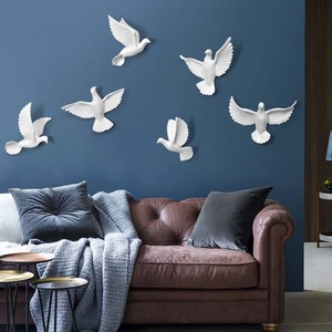 Offerta Speciale: Set di 6 <span class=keywords><strong>Adesivi</strong></span> <span class=keywords><strong>Murali</strong></span> 3D in Resina a Forma di <span class=keywords><strong>Uccelli</strong></span>, Elegante Decorazione per la Casa, Perfetta per Soggiorno e Sfondo TV - Product Image 6
