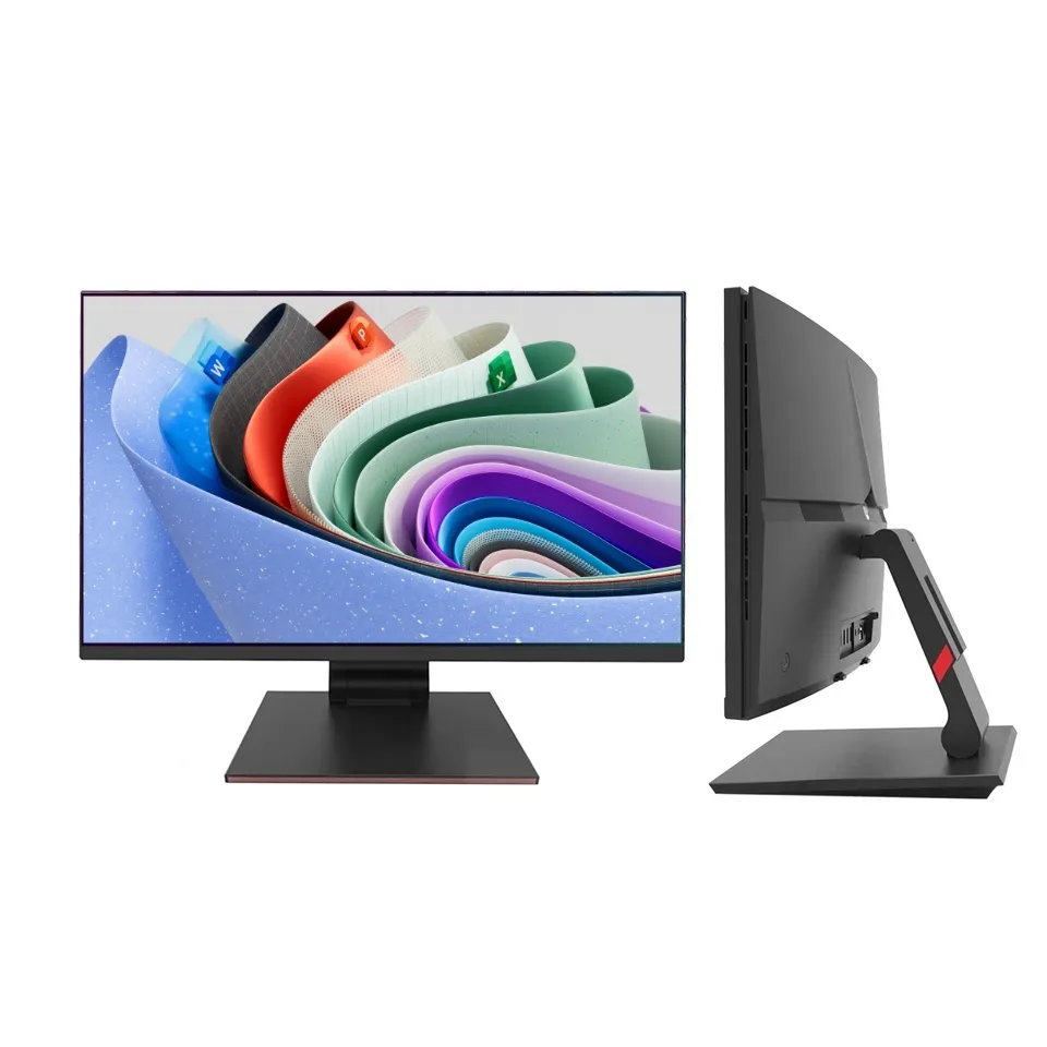 M24 23.8 inch all in one desktop pc core i3 i5 i7 webcam all-in-one computer with touch screen and folding base all in 1 pc