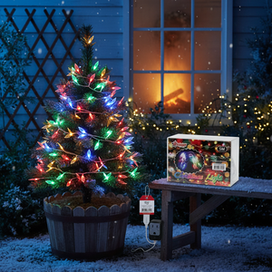 197 LED <b>Light</b> <b>Leaf</b> Christmas <b>Lights</b> with USB Charging 5M String of 36 PCs/Carton - Product Image 3