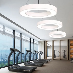 โคมไฟระย้าทรงกลมแขวนเพดานสีดำสีขาว - Product Image 5