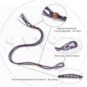 Speciale collana di corde ispirata alla gemma DND dadi D4/D6/D8/D10/D12/D20/D100 regali di novità per il giorno del papà e di Pasqua - Product Image 3