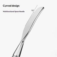 Spatule de beauté professionnelle en acier inoxydable pour le nettoyage des pores et l'élimination des points noirs, idéale pour le nez et l'application de fond de teint