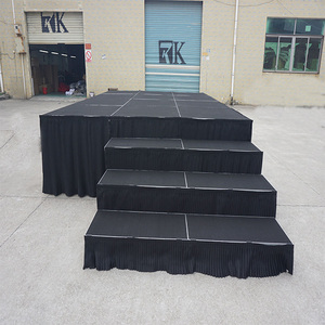 Escenario de banda de <span class=keywords><strong>DJ</strong></span> plegable portátil con paso de escenario - Product Image 5