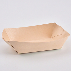 Vente en gros d'emballages en papier de bambou jetables/emballage à emporter en papier de bambou écologique/récipient alimentaire en papier de bambou - Product Image 3