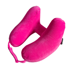 Bantal sandaran leher <span class=keywords><strong>H</strong></span> perjalanan tiup kustom dengan kait topi dan lingkaran <span class=keywords><strong>H</strong></span> bantal tajam - Product Image 4