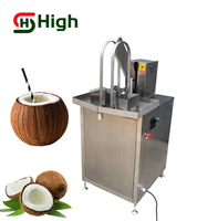 Machine à jus de noix de coco demi-coupe couvercle Machine à coupe ouverte fractionnement de la peau ouvre-coque Machine de découpe supérieure demi-coupe de noix de coco
