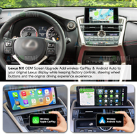 Módulo de Interfaz Inalámbrica Apple CarPlay y Android Auto para Lexus NX200 NX200t NX300 NX300h 2014-2021, Actualización de Pantalla Original