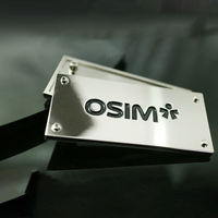 Placa de Identificación de Metal con Logotipo Personalizado de Alto Rendimiento, Placa de Identificación de Aluminio Personalizada Grabada con Láser