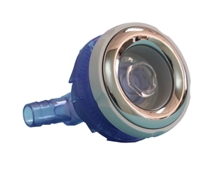 Hiện đại hongsheng Trắng PVC Spa bồn tắm nước nóng máy bay phản lực vòi phun-3.5 inch thép không gỉ vòi phun Vòng Bìa chủ để-trong máy bay phản lực internals 60 máy bay phản lực - Product Image 2