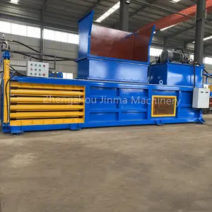 automatic hydraulic waste paper baler automatic plastic waste baler machine plastic baler