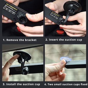 Luz Estroboscópica LED RGB Solar para Automóvil, Luces Anticolisión, Intermitentes, Luces de Emergencia, Lámpara de Señalización de Estacionamiento - Product Image 6