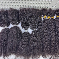 Extensions de cheveux de tressage en vrac de vague profonde naturelle vierge non traitée tresses Boho sans trame pour tresser des cheveux humains