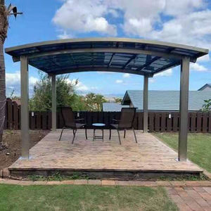 Auvent canopée de voiture en aluminium moderne, balcon d'ombrage en polycarbonate, toit de bicyclette, 1 pièce - Product Image 3