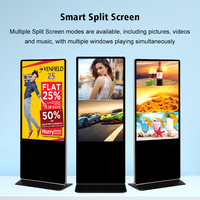 Pantalla Publicitaria Comercial de Gran Tamaño con Panel 4K UHD, Sistema Android, Control Remoto WiFi, Pantalla Ultra HD 4K de 43-65 Pulgadas