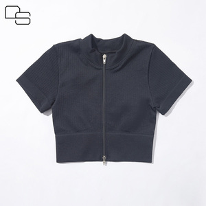 <span class=keywords><strong>DS</strong></span> liền mạch thể dục thể thao chất lượng cao tùy chỉnh màu sắc quần áo phụ nữ phòng tập thể dục 6 mảnh Yoga đặt - Product Image 6