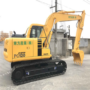 Excavatrice utilisée de KOMATSU PC120 Excavatrice de chenille de KOMATSU de 12 tonnes PC120-6 PC120-8 PC130 PC160 - Product Image 1