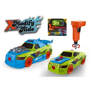 Jouet éducatif pour enfants, modèle de voiture en bois écologique à assembler et démonter soi-même, avec vis et écrous à sertir manuellement - Product Image 6