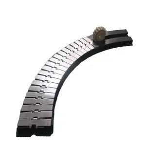 881TAB-K750 Hot Sale Plastic Modular Conveyor Belt Flexible Stainless Steel Flat Top Chain