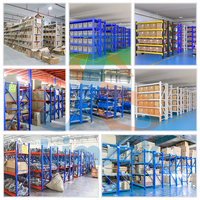Étagères d'usine personnalisées pour l'entrepôt et le système de rayonnage d'entrepôt étagères de rangement en acier étagère de rangement pour sacs de golf