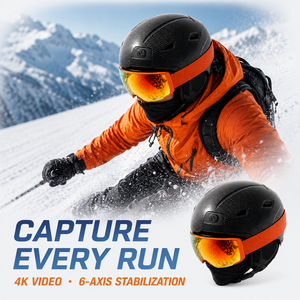 Casco de esquí OEM con Bluetooth, llamadas manos libres, almacenamiento en tarjeta TF, carga tipo C, <span class=keywords><strong>música</strong></span> y llamadas, carcasa de <span class=keywords><strong>PC</strong></span> y cuerpo de EPS X1 - Product Image 5