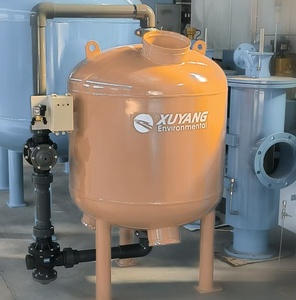 Filtre à eau en sable de silice agricole avec moteur PLC pour l'irrigation des fermes, l'<span class=keywords><strong>osmose</strong></span> inverse et la dessalement, 200 000 L/heure, garantie 1 an - Product Image 2